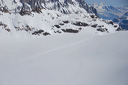 Schweiz, Luftaufnahmen, Gletscherflug, Gletscherlandung, Alpenflug, Gebirgsfliegerei, Gebirgsflug, Mountain flying