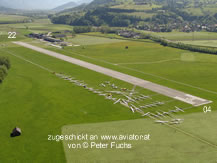 Flugplatz Niederöblarn - Blick auf die Piste 04