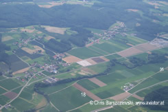 Flugplatz Weiz logw gesehen vom Nordwesten