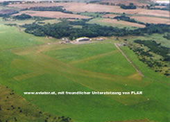 Flugplatz Ketrzyn Wilamowo, Polen -  EPKE; Blick von der Platzrunde