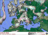 Flugwetter Vorhersagen des 21 OWS für Europa