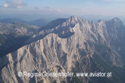 Luftaufnahmen von Aviator aus Österreich:  Ennstaler Alpen mit Hochtor,Steiermark