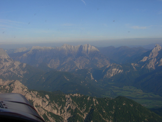 Gesäuse, Luftaufnahmen, Sommer, Österreich, Steirermark, Berge, Flugplätze, Luftbilder, Rundflug