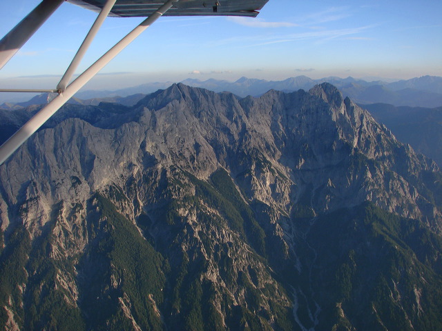 Gesäuse, Hochtor, Luftaufnahmen, Sommer, Österreich, Steirermark, Berge, Flugplätze, Luftbilder, Rundflug