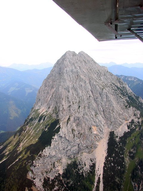 Gesäuse, Lugauer, Steiermark, Luftaufnahmen, Sommer, Österreich,  Berge, Flugplätze, Luftbilder, Rundflug