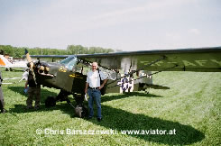 L-4 Grasshopper des Airmuseum Krakau - ein fliegendes Exemplar