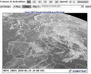 Diverse Sat Images fr Europa von EUMETSAT