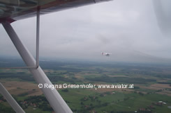 Formationsflug über den Masurischen Seen