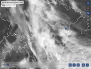 Aktuelle Images fr sterreich - Satbilder animiert, Quelle sat24.com