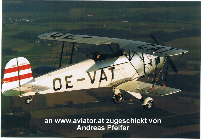 Bücker Bü 131 Jungmann vorm Start in Schärding 
