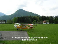 Bellanca Citabria am Flugplatz Scharnstein LOLC