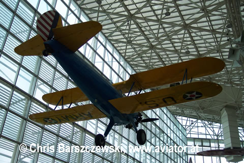 Spornradflugzeug: Boeing Stearman PA13A Kaydet 