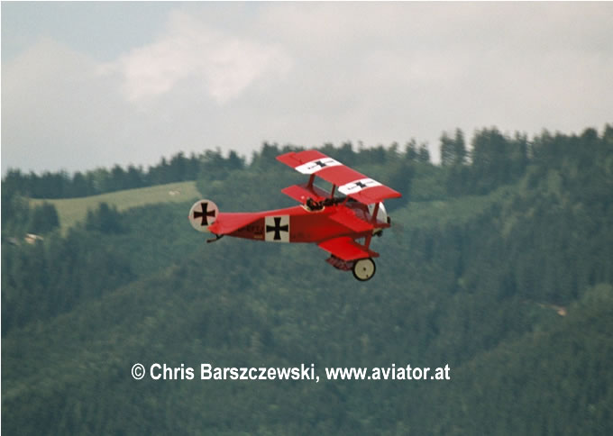Spornradflugzeug: Fokker DR1