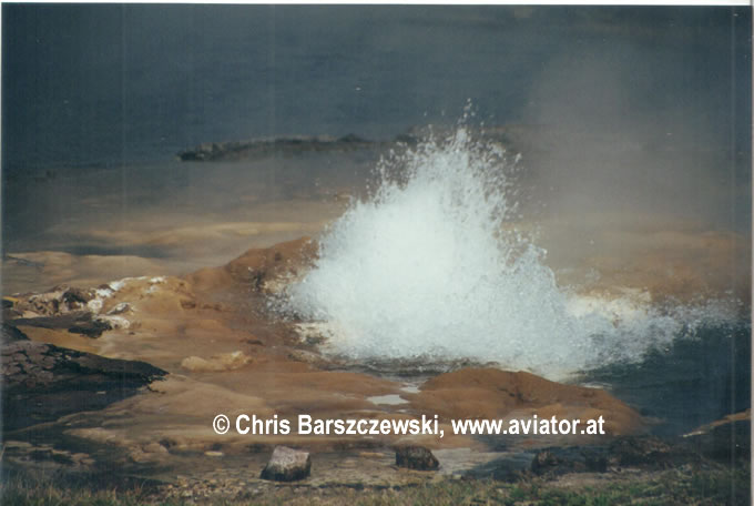 Hot Spring in Yellowstone National Park, Wyoming