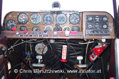 Instrumentenbrett (panel) Aeronca Champ 7dc