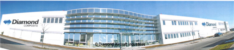 Diamond Aircraft - das neue Werk in Wiener Neustadt