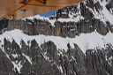 Schweiz, Luftaufnahmen, Gletscherflug, Gletscherlandung, Alpenflug, Gebirgsfliegerei, Gebirgsflug, Mountain flying, Piper Cub, Hans Fuchs, Flugchronik, Alpen, Berner Alpen, Luftaufnahme