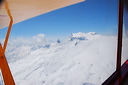 Schweiz, Luftaufnahmen, Gletscherflug, Gletscherlandung, Alpenflug, Gebirgsfliegerei, Gebirgsflug, Mountain flying, Piper Cub, Hans Fuchs, Flugchronik, Luftaufnahme, Glacier de Tsanfleuron, Les Diablerets, Gebirgspiste