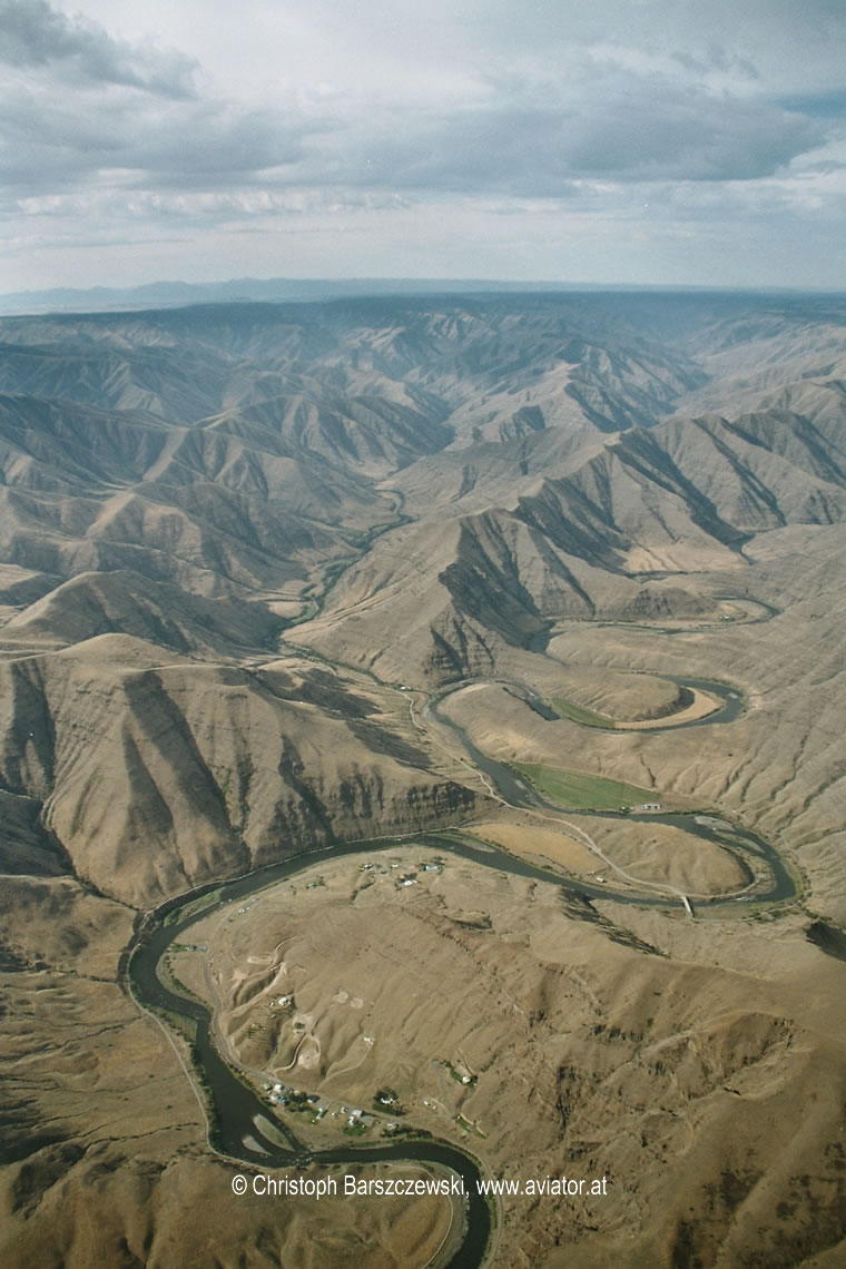 Grande Ronde River - ein Grenzfluß zwischen Washington und Oregon 