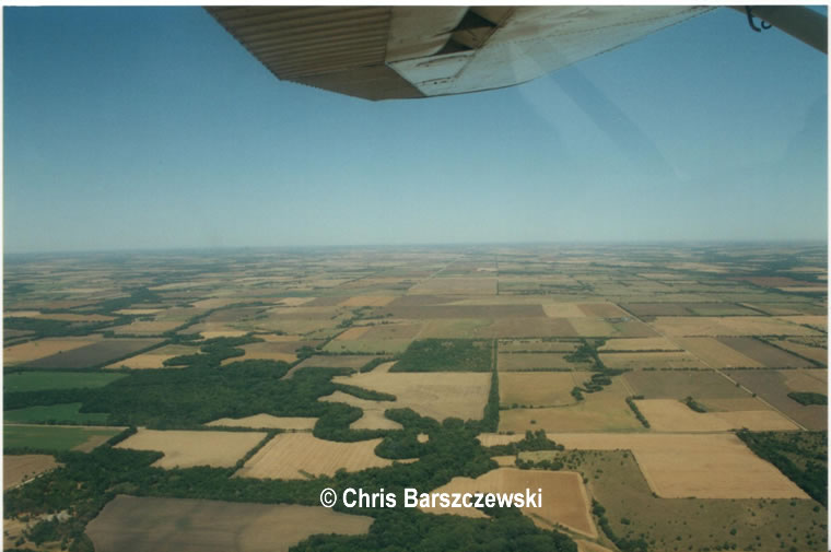 Landschaft in Kansas