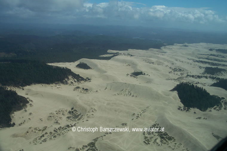 Sandlandschaft in Oregon Dunes National Recreation Area
