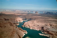 Luftaufnahme: Meander von Colorado River